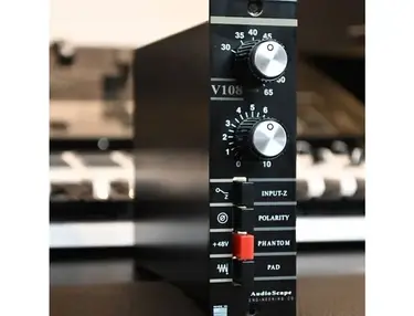 AudioScape Engineering Co. V108 500 Series Microphone Preamp Module