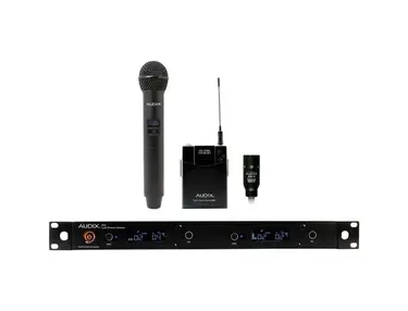Audix AP42 C210 Dual Handheld / Lavalier Wireless Microphone System (B Band, 554-586 MHz)