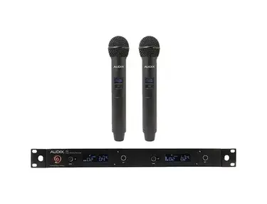 Audix AP62 OM2 2-Channel Wireless Microphone System with 2x H60/OM2 Handheld Transmitters