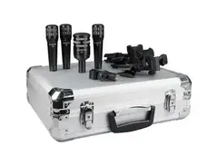 Audix DP4 4-Piece Drum Mic Pack w/ Case, Clips