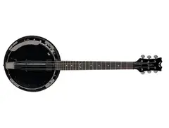 Dean Backwoods 6-String Banjo w/Pickup - Black Chrome