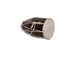 Banjira DHDX 17.5" Deluxe Mumbai-Style Cord and Ring Dholak main image