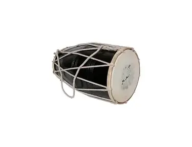 Banjira DHDXD Deluxe Delhi Style Cord and Ring Dholak - 18"