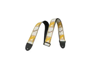 Fender Monogrammed Strap Yellow