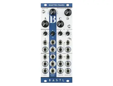 BASTL Instruments Quattro Figaro Quad VCA with CV Invertors and Mixed Outputs