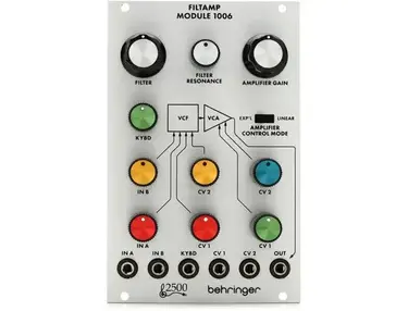 Behringer 1006 FiltAmp 4-Pole VCF / VCA Eurorack Module