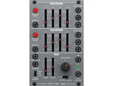 Behringer 140 Dual Envelope/LFO Eurorack Synthesizer Module