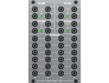 Behringer 173 Quad Gate/Multiples Eurorack Synthesizer Module