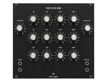 Behringer 914 Fixed Filter Bank Eurorack Synthesizer Module