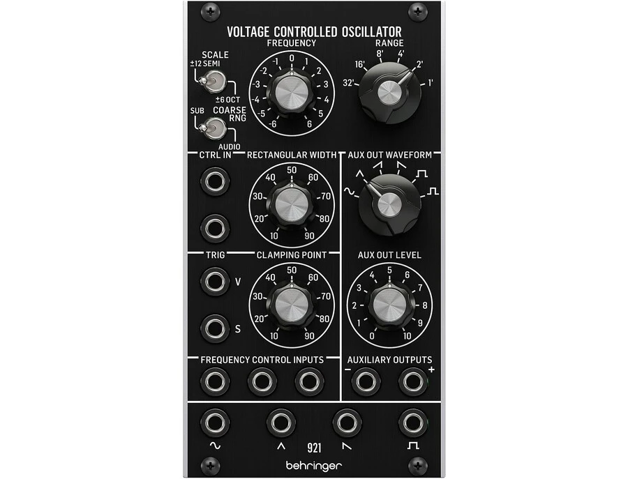 Behringer 921 Voltage Controlled Oscillator Eurorack Synthesizer Module