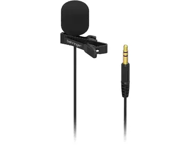 Behringer	BC Lav Clip-on Cardioid Condenser Lavalier Microphone with 3.5mm Connector
