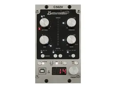 Bettermaker C502V 500 Series Stereo Compressor Module