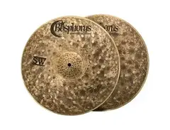 Bosphorus 13" Syncopation Series SW Hi-Hat Cymbals (Pair) main image