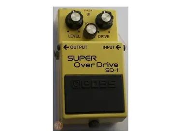 Boss SD-1 Super Overdrive w/ Analogman Mod