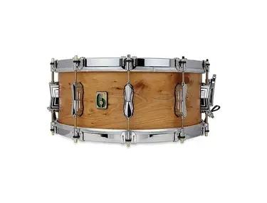 British Drum Co. Archer 14x6" 10-Lug English Yew Snare Drum