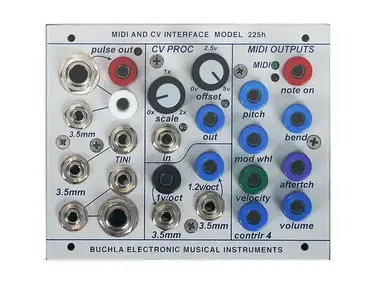 Buchla 225h MIDI-CV Interface