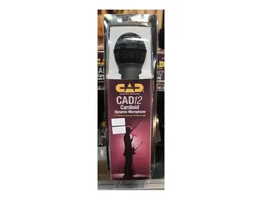 CAD CAD12 Cardioid Handheld Dynamic Microphone with Switch