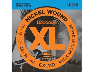 D'Addario EXL110 Nickelwound Guitar Strings 10-46