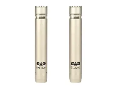 CAD GXL1200 Small Diaphragm Cardioid Condenser Microphone Stereo Pair