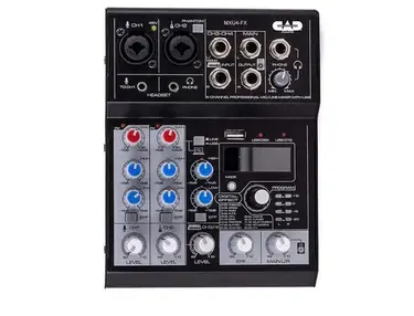 CAD MXU4-FX 4-Channel USB Mixer