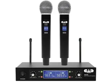 CAD WX200 Wireless Dual Handheld Microphone System