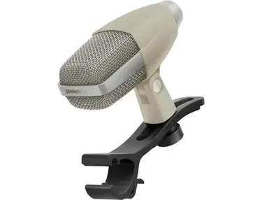 Sennheiser 80th Anniversary Edition MD 421 Kompakt with MZH Drum Microphone Clip