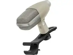Sennheiser 80th Anniversary Edition MD 421 Kompakt with MZH Drum Microphone Clip