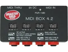 Disaster Area Designs MIDI Box 4.2 MIDI-TRS Converter