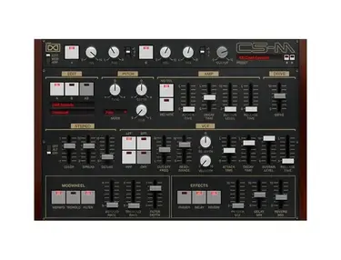 UVI CS-M Analog Synthesizer Software