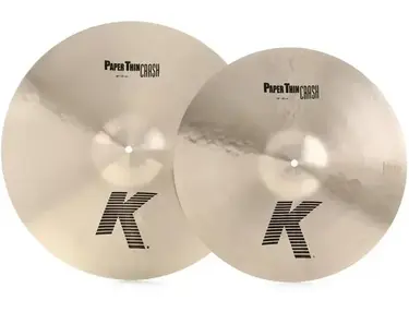 Zildjian K Paper Thin Crash 2-piece Cymbal Pack