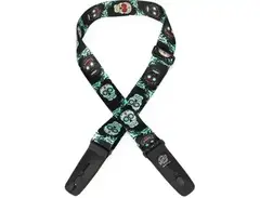 Lock-It Straps Plush Poly Strap - Sugar Skull