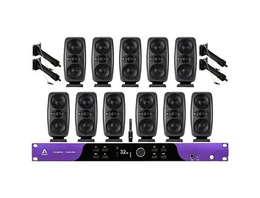 Apogee Symphony Studio 8x16 Interface and IK Multimedia iLoud MTM MKII Immersive Bundle