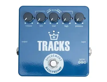Shigemori Tracks Bass Preamp Pedal