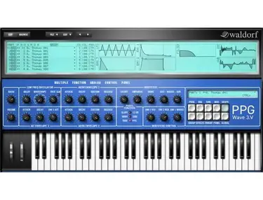Waldorf PPG Wave 3.V Version 2.0 Virtual Synthesizer Plug-in