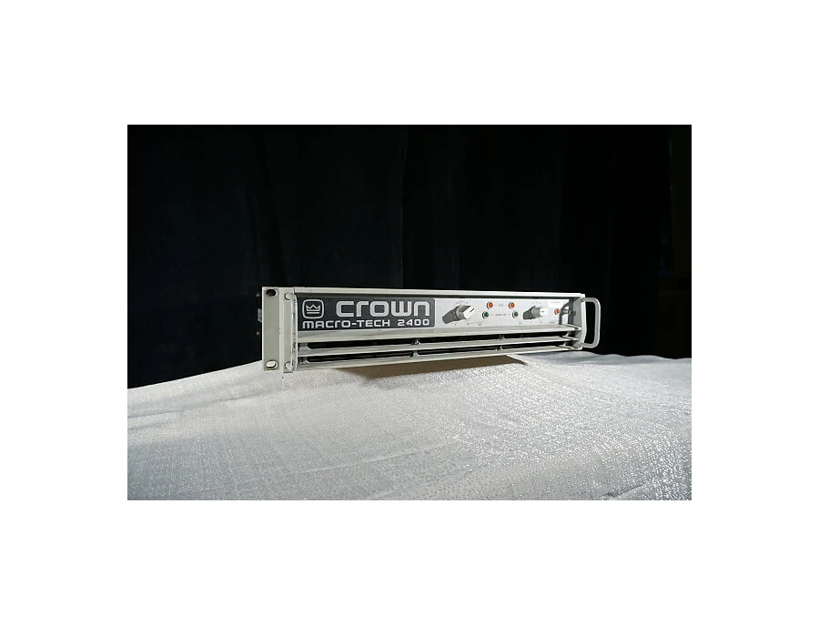 Crown Macro-Tech 2400 2-Channel Power Amplifier - What To Know Crown Macro-Tech 2400 2-Channel Power Amplifier - What To Know