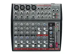 Phonic AM440D 4-MicLine 4-Stereo Input Compact Mixer main image