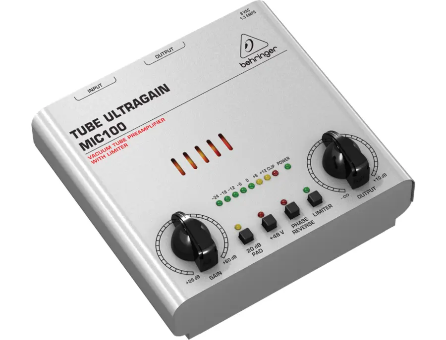 BEHRINGER TUBE ULTRAGAIN MIC100 本体 BEHRINGER Tube Ultragain MIC100 - What To Know & Where To Buy