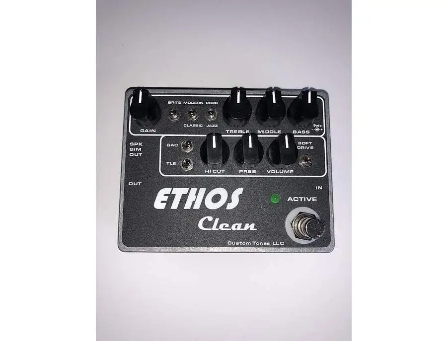 Custom Tones Ethos Clean Preamp - What To Know & Where To Buy Custom Tones Ethos Clean Preamp - What To Know & Where To Buy