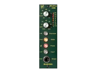 Daking MicPre 500 Series Mic Preamp Module