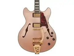D'Angelico Deluxe DC Semi-Hollow Double Cutaway with Shield Tremolo main image