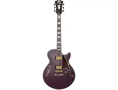 D'Angelico Deluxe SS Semi-Hollow Single Cutaway with Stop-Bar Tailpiece