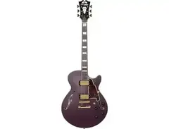 D'Angelico Deluxe SS Semi-Hollow Single Cutaway with Stop-Bar Tailpiece main image