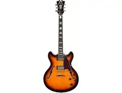 D'Angelico Excel EX-DC Semi-Hollow with Stop-Bar Tailpiece main image