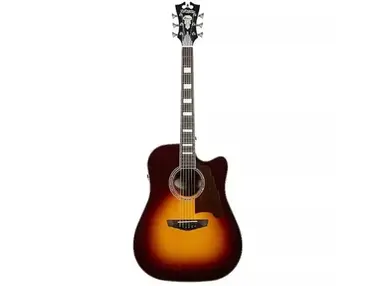 D'Angelico Premier Bowery Dreadnought with Cutaway and Electronics 2010s