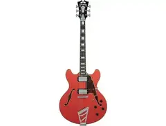 D'Angelico Premier DC Semi-Hollow Double Cutaway with Stairstep Tailpiece