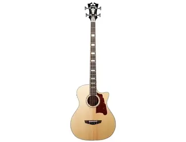 D'Angelico Premier Mott Grand Auditorium Cutaway Acoustic Bass with Electronics