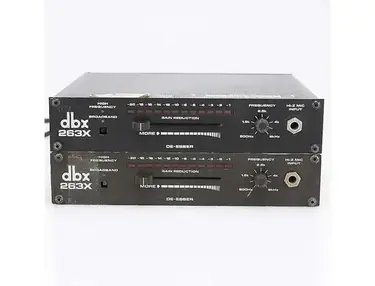 dbx 263X De-Esser Pair