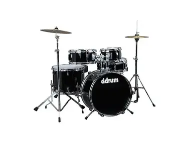ddrum D1 JR Complete 5pc Drum Kit w/ Cymbals, Hardware