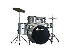 ddrum D2BS 5pc Drum Set with Cymbals and Hardware (10x8/12x9/16x14/22x18/5.5x14") main image