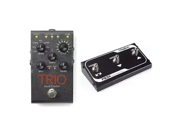 DigiTech TRIO Band Creator w/ FS3X 3-Button Footswitch
